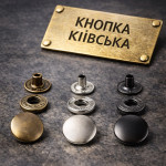 Кнопка №61 – 15 мм (Київська)