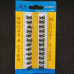 #0 гачки, застібки для одягу Sindtex чорні 24шт #0 гачки, застібки для одягу Sindtex чорні 24шт