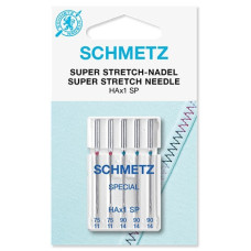 Голка Super stretch HAX1 SP № 75-90 для еластичних тканин - 5шт