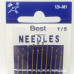 120-081 Голки для ручного шиття Needles 120-081 Голки для ручного шиття Needles
