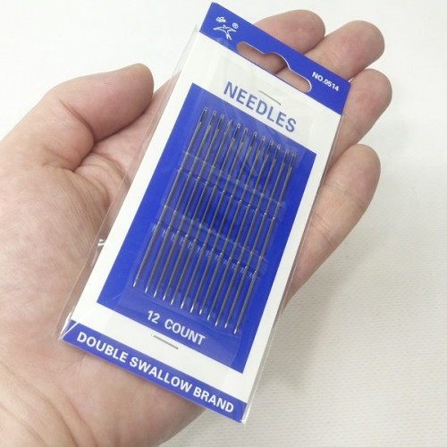 0514 Набір циганських голок для шиття NEEDLES - 12 шт 0514 Набір циганських голок для шиття NEEDLES - 12 шт