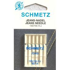 Голка Jeans для джинсової тканини  H-J № 90 - 5 шт