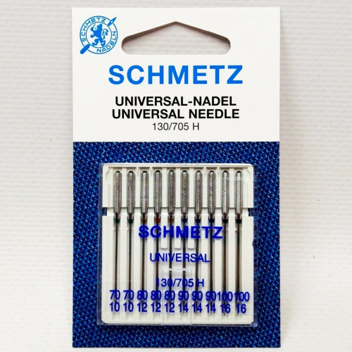 Голки універсальні Schmetz Universal №70-100 - 10шт Голки універсальні Schmetz Universal №70-100 - 10шт