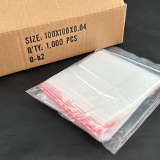 ЗІП пакети із замком ZIP-LOCK, розмір 100х100 мм, уп. 100шт ЗІП пакети із замком ZIP-LOCK, розмір 100х100 мм, уп. 100шт