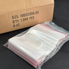 ЗІП пакети із замком ZIP-LOCK, розмір 100х120 мм, уп. 100шт ЗІП пакети із замком ZIP-LOCK, розмір 100х120 мм, уп. 100шт