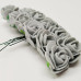 Трояндочки з фоамірану (144шт) Сірий Трояндочки з фоамірану (144шт) Сірий