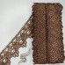 Мереживо макраме Sindtex 6,5см (13м) Колір - Коричневий (07-T1138-5) Мереживо макраме Sindtex 6,5см (13м) Колір - Коричневий (07-T1138-5)