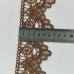Мереживо макраме Sindtex 6,5см (13м) Колір - Коричневий (07-T1138-5) Мереживо макраме Sindtex 6,5см (13м) Колір - Коричневий (07-T1138-5)