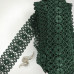 Мереживо макраме Sindtex 6,5см (20м) Колір - зелений (08-Y11560-3)