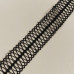 Мереживо макраме Sindtex 4см (13м) Колір - Чорний (21-SF-0051-2)