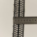 Мереживо макраме Sindtex 4см (13м) Колір - Чорний (21-SF-0051-2)