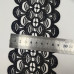 (1 метр) Мереживо макраме Sindtex 9 см колір - чорний (30 м-Y11561-1)
