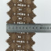 (1 метр) Мереживо макраме Sindtex 9см колір - коричневий (23М-Y12169-4)