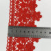 (1 метр) Мереживо макраме Sindtex 8,5 см колір - червоний (13м-L0007-5)