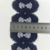 (1 метр) Мереживо макраме Sindtex 7 см колір - синій темний (10М-L0434-5) (1 метр) Мереживо макраме Sindtex 7 см колір - синій темний (10М-L0434-5)