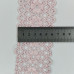 (1 метр) Мереживо макраме Sindtex 6,5 см колір - рожевий (08М-Y11560-7)