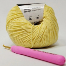 Пряжа Джинс Jeans YarnArt, №88 жовтий