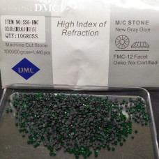 SS6 Термоклейні стрази дмс (DMC Китай) Col: EMERALD SS6 Термоклейні стрази дмс (DMC Китай) Col: EMERALD