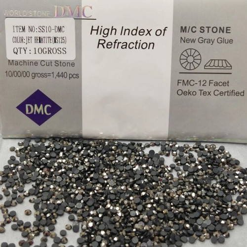 SS10 Термоклейні стрази дмс (DMC Китай) Col: JET HEMATITE SS10 Термоклейні стрази дмс (DMC Китай) Col: JET HEMATITE