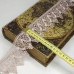 (1 м) Мереживо макраме Sindtex 6CM Колір-пудровий (M729-51-092) (1 м) Мереживо макраме Sindtex 6CM Колір-пудровий (M729-51-092)