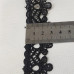 Мереживо макраме Sindtex 3см (13M) Колір - Чорний (729-24-039)