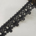 Мереживо макраме Sindtex 3см (13M) Колір - Чорний (729-24-039)