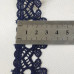 Мереживо макраме Sindtex 3см (13 м) колір-синій темний (729-24-154) Мереживо макраме Sindtex 3см (13 м) колір-синій темний (729-24-154)