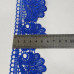 Мереживний макрамам Sindtex 6cm (13m) Колір - Синій електрик (729-42-040) Мереживний макрамам Sindtex 6cm (13m) Колір - Синій електрик (729-42-040)