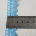 (1 м) Мереживо макраме Sindtex 2см (13M) колір - блакитний (M729-14-187) (1 м) Мереживо макраме Sindtex 2см (13M) колір - блакитний (M729-14-187)