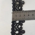 (1 м) Мереживо макраме Sindtex 3см (13M) колір - чорний (M729-24-039) (1 м) Мереживо макраме Sindtex 3см (13M) колір - чорний (M729-24-039)