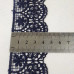 (1 м) Мереживо макраме Sindtex 4.5 см (13м) колір - синій темний (M729-39-154)