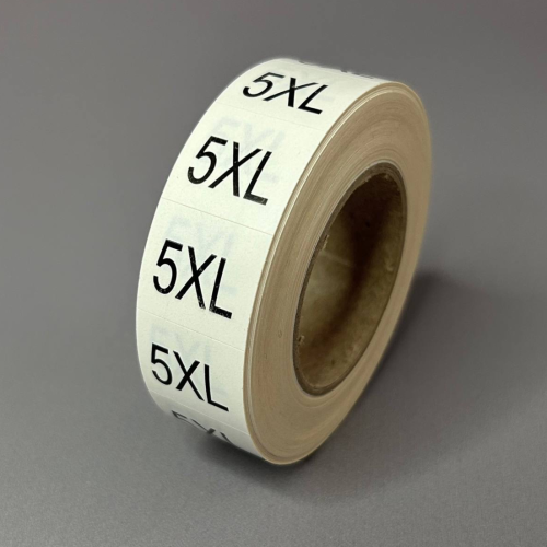 Розмірник клейовий 5XL 1000шт. Розмірник клейовий 5XL 1000шт.