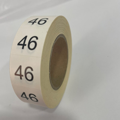 Розмірник клейовий 46 1000шт. Розмірник клейовий 46 1000шт.