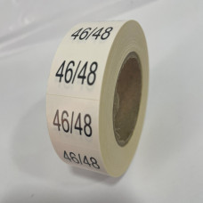 Розмірник клейовий 46/48 1000шт. Розмірник клейовий 46/48 1000шт.
