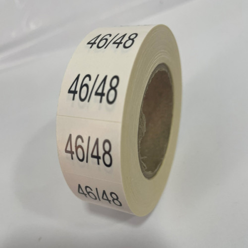 Розмірник клейовий 46/48 1000шт. Розмірник клейовий 46/48 1000шт.