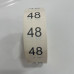 Розмірник клейовий 48 1000шт. Розмірник клейовий 48 1000шт.