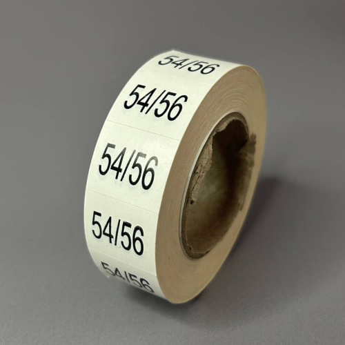 Розмірник клейовий 54/56 1000шт. Розмірник клейовий 54/56 1000шт.