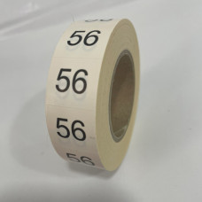 Розмірник клейовий 56 1000шт.
