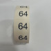 Розмірник клейовий 64 1000шт. Розмірник клейовий 64 1000шт.