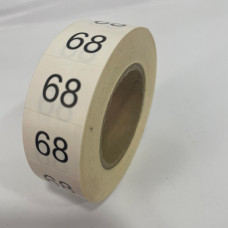 Розмірник клейовий 68 1000шт. Розмірник клейовий 68 1000шт.