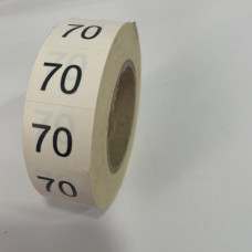 Розмірник клейовий 70 1000шт. Розмірник клейовий 70 1000шт.