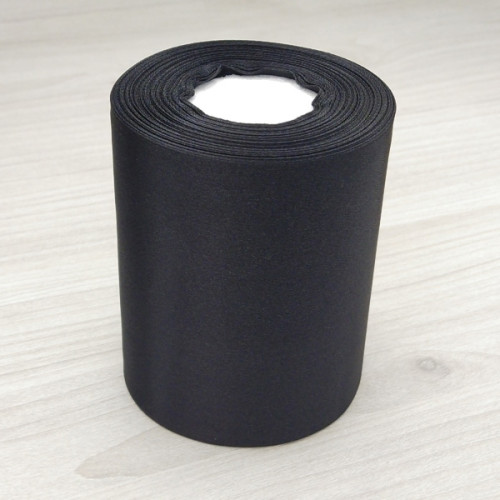 Стрічка атласна Sindtex 10 см. чорна Стрічка атласна Sindtex 10 см. чорна