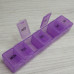 15х3x2см органайзер, тиждень - фіолетовий 15х3x2см органайзер, тиждень - фіолетовий