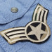 Термоаплікація, нашивка на одяг 3.5х8см "U.S.Army"