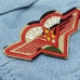 Термоаплікація, нашивка на одяг 4х7,5см "U.S.Army"