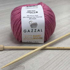 Пряжа Gazzal – Baby Wool XL колір 831 Пряжа Gazzal – Baby Wool XL колір 831