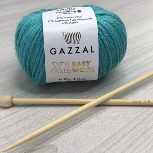 Пряжа Gazzal – Baby Wool XL колір 832 Пряжа Gazzal – Baby Wool XL колір 832
