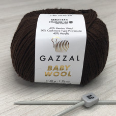 Пряжа Gazzal – Baby Wool колір 807 Пряжа Gazzal – Baby Wool колір 807