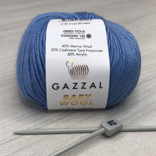 Пряжа Gazzal – Baby Wool колір 813 Пряжа Gazzal – Baby Wool колір 813