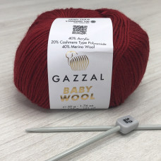 Пряжа Gazzal – Baby Wool колір 816 Пряжа Gazzal – Baby Wool колір 816